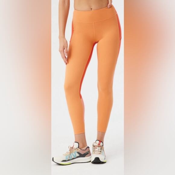 Outdoor Voices‎ Zoom 7/8 Legging Sunstone/Paprika/Peach, Size XXSmall, NWT - Picture 2 of 10
